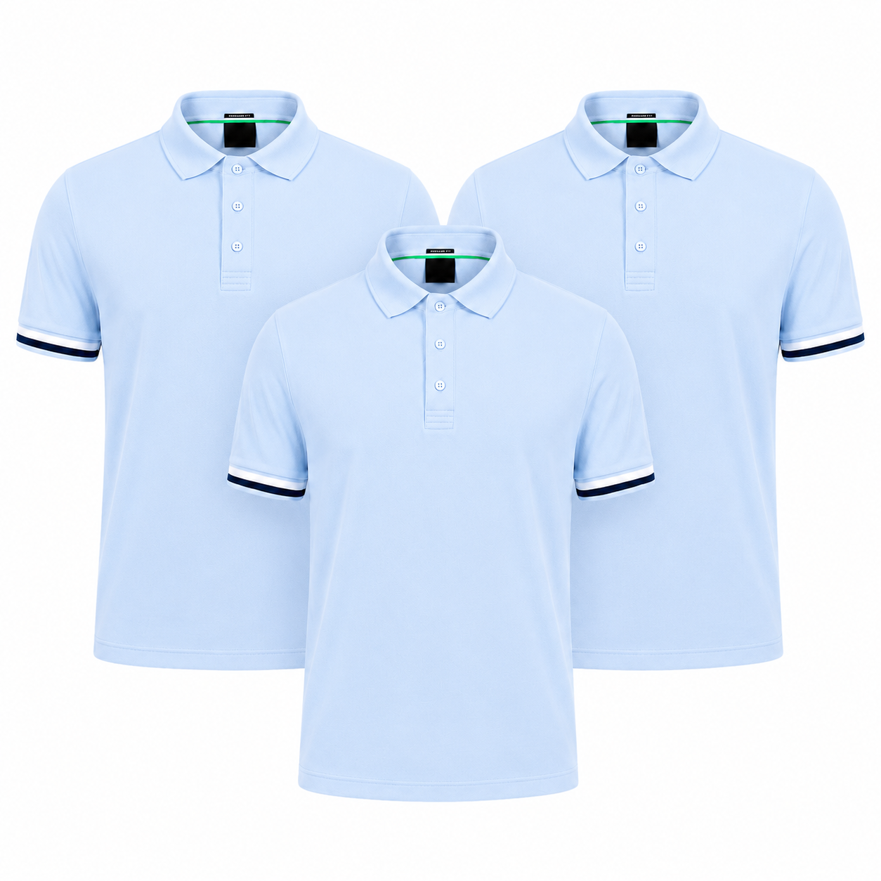 3-Pack Classic Polo Shirts