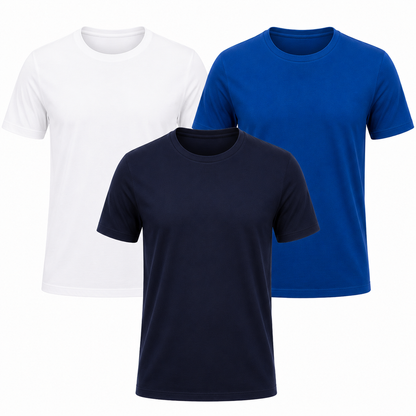 3-Pack Classic Essential Shirts