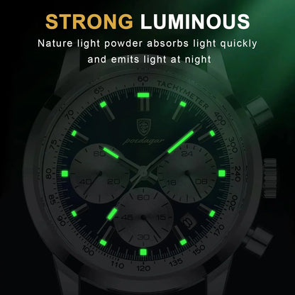 POEDAGAR Luxury Man's Watch