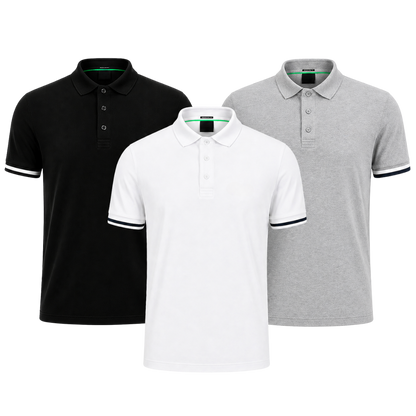 Pack de 3 Polos Clásicos