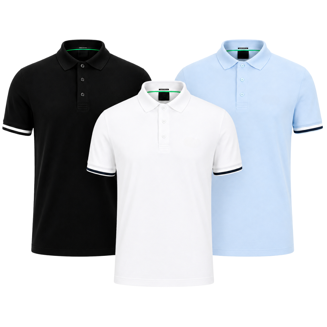 Pack de 3 Polos Clásicos